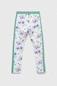 United Colors of Benetton legginsy dziecięce 3ERKCF031.G.SEASONAL zielony SS23