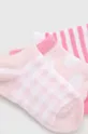 Дитячі шкарпетки United Colors of Benetton 3-pack рожевий