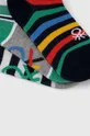 Παιδικές κάλτσες United Colors of Benetton 3-pack σκούρο μπλε