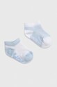 United Colors of Benetton skarpetki dziecięce 2-pack skarpetki krótkie niebieski 6AO3F211F.W.REPROPOSED