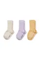 πολύχρωμο Παιδικές κάλτσες Liewood Flavio 3-pack Για κορίτσια