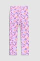 Coccodrillo legginsy niemowlęce WC3122102RPN różowy SS23