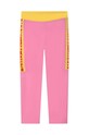 Marc Jacobs legginsy dziecięce z elastanem różowy W14322.156