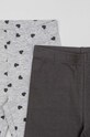 Fete zippy leggins copii 2-pack ZKGAP0401.23003 gri