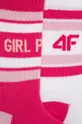 Дитячі шкарпетки 4F 2-pack рожевий