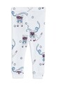 Detské bavlnené nohavičky Mini Rodini 1100005050 biela SS23
