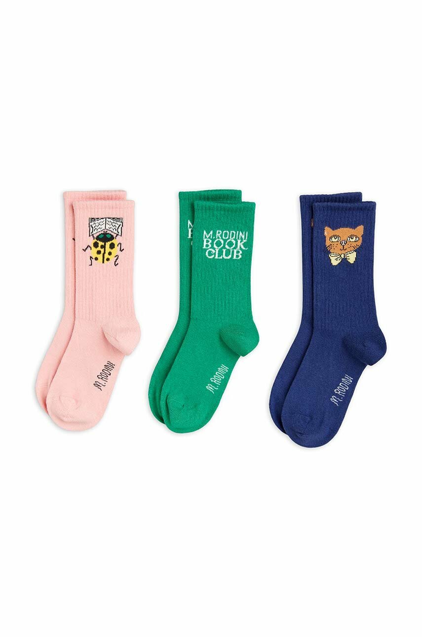 Mini Rodini skarpetki dziecięce 3-pack