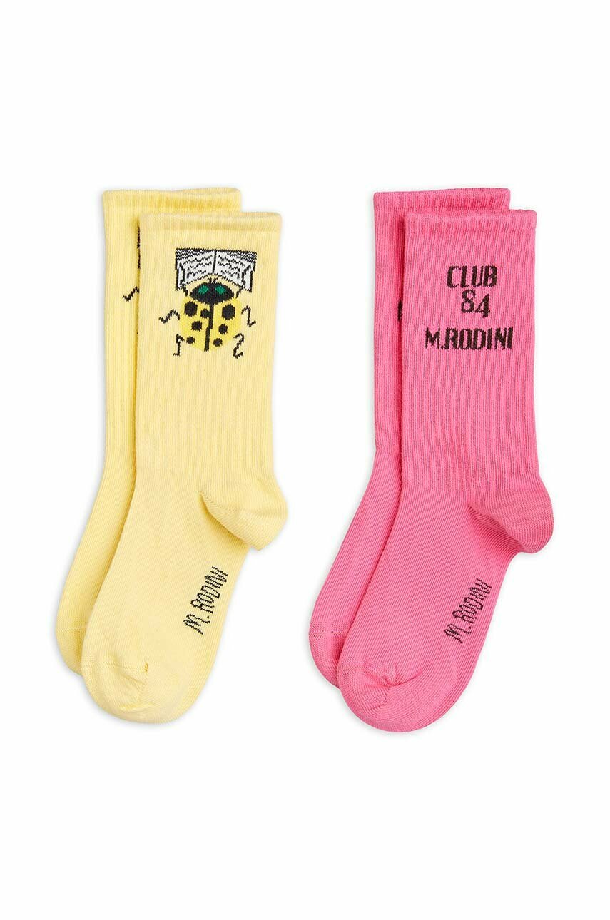 Mini Rodini skarpetki dziecięce 2-pack
