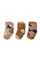 Παιδικές κάλτσες Liewood 3-pack κοντές κάλτσες ροζ LW15118