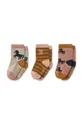 рожевий Дитячі шкарпетки Liewood 3-pack Дитячий