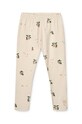 Liewood legginsy dziecięce wzorzyste pomarańczowy LW17205