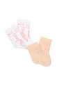 Kenzo Kids skarpetki dziecięce 2-pack skarpetki długie różowy K90093