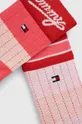 Дитячі шкарпетки Tommy Hilfiger 2-pack рожевий