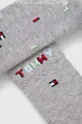 Παιδικές κάλτσες Tommy Hilfiger 2-pack γκρί