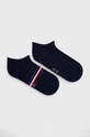 Tommy Hilfiger skarpetki dziecięce 2-pack skarpetki krótkie granatowy 701222669