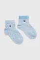 μπλε Παιδικές κάλτσες Tommy Hilfiger 2-pack Παιδικά