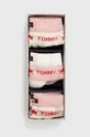 Κάλτσες μωρού Tommy Hilfiger 3-pack ροζ