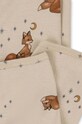Детски памучен клин Konges Sløjd KS4850 бежов SS23