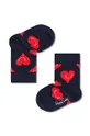 Детские носки Happy Socks Smiley Heart чёрный