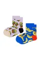 Otroške nogavice Happy Socks Kids Lunchtime 2-pack