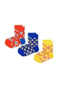 Happy Socks calzini bambino/a Kids Animal pacco da 3