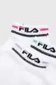 Παιδικές κάλτσες Fila 3-pack λευκό