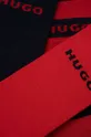 Nogavice HUGO 5-pack rdeča