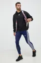 adidas Performance edzős legging Techfit sötétkék