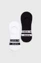 biela Členkové ponožky Calvin Klein 2-pak Pánsky