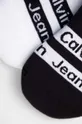 Členkové ponožky Calvin Klein 2-pak biela