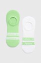 Calvin Klein stopki 2-pack wzorzyste zielony 701222150