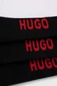 HUGO skarpetki 3-pack czarny