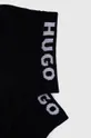 Ponožky HUGO 3-pak čierna
