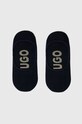 Шкарпетки HUGO 2-pack короткі шкарпетки темно-синій 50491244
