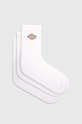 Dickies șosete 3-pack uni alb DK0A4Y9OWHX1
