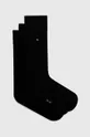 μαύρο Κάλτσες Tommy Hilfiger 3-pack Ανδρικά