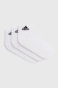 adidas șosete 3-pack sosete scurte alb HT3441