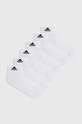 adidas Performance șosete 6-pack C SPW ANK 6P sosete scurte alb HT3442