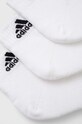 adidas Performance șosete 6-pack C SPW ANK 6P HT3442 alb SS25