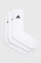 biela Ponožky adidas Performance 3-pak ZNE Unisex