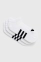 Κάλτσες adidas Performance 3-pack 3-pack κοντές κάλτσες λευκό HT3449