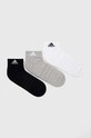 Adidas Performance sosete 3-pack sosete scurte alb IC1281