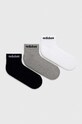 adidas șosete 3-pack Essentials sosete scurte negru IC1304