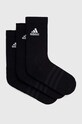 Adidas Performance șosete 3-pack C SPW CRW 3P sosete lungi negru IC1310
