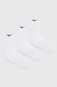 biela Ponožky Mizuno 3-pak Unisex