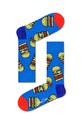 Happy Socks skarpetki Burger skarpetki długie niebieski BUR01.6000