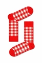 κόκκινο Κάλτσες Happy Socks Unisex