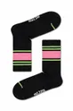 μαύρο Κάλτσες Happy Socks Blocked Stripe Unisex