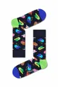 Κάλτσες Happy Socks Welcom to 3-pack πολύχρωμο