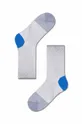 γκρί Κάλτσες Happy Socks Light Blue Franca Ankle Unisex
